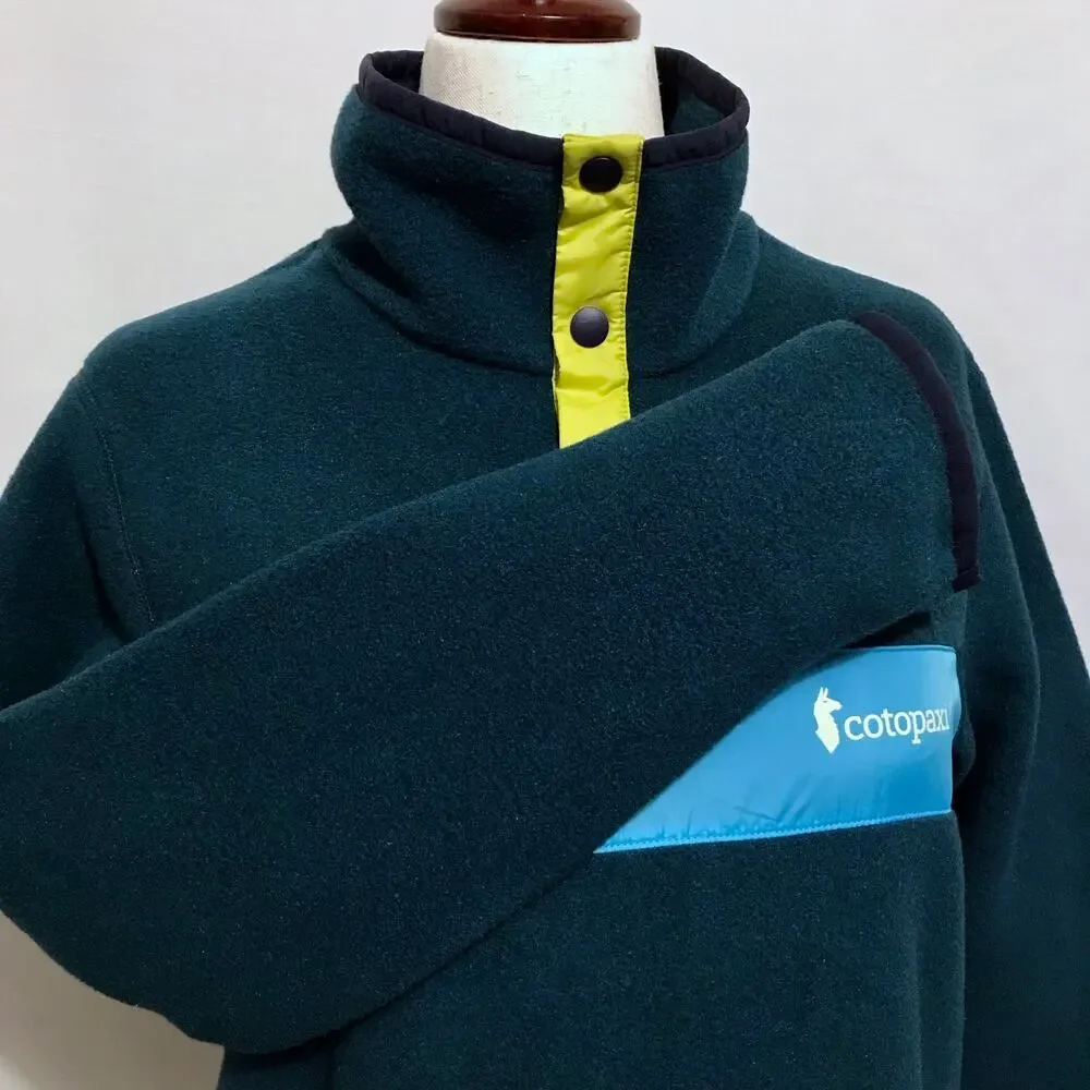 Cotopaxi NWT Hunter Green Teca Fleece Pullover Jacket Women S *See Description*